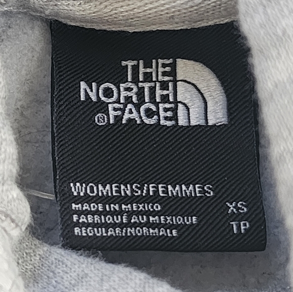 The North Face Women Grey Pullover Hoodie Sweatershirt Long Sleeve Top, sz XS - Picture 2 of 15